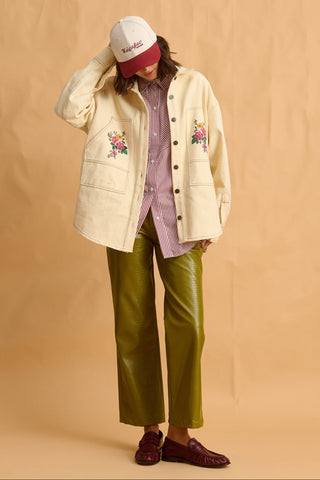 karavan clothing fashion fall winter 25 homecoming collection fabiana shirt ivory