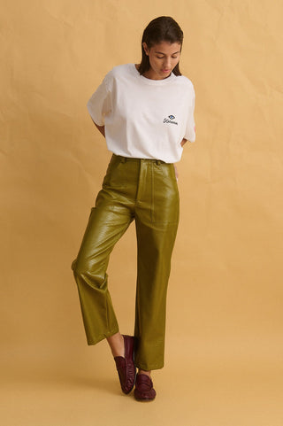 karavan clothing fashion fall winter 25 homecoming collection arnou trousers green croc