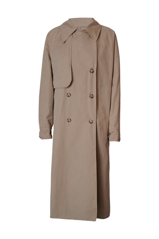 karavan clothing fashion fall winter 25 homecoming collection ashley trench coat beige