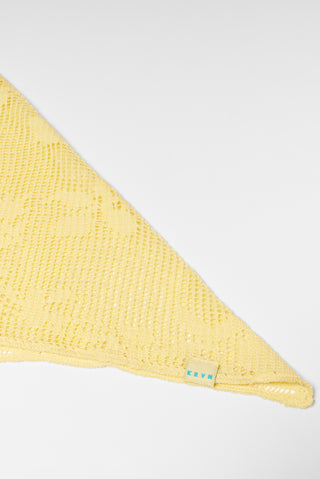 karavan clothing fashion spring summer 26 nai collection ava knitted scarf yellow