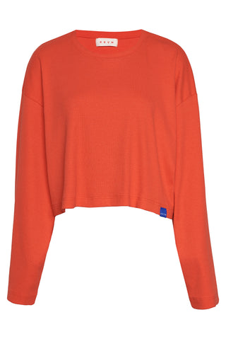 karavan clothing fashion krvn spring summer 26 nai collection avery crop top coral