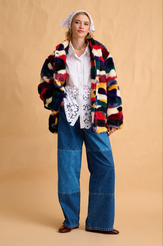 karavan clothing fashion fall winter 25 homecoming collection daphne shirt white lace