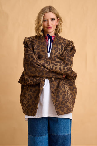karavan clothing fashion fall winter 25 homecoming collection louve blazer leopard