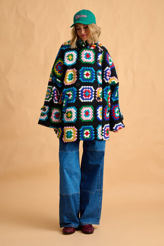 karavan clothing fashion fall winter 25 homecoming collection mikko coat black indigo shapes