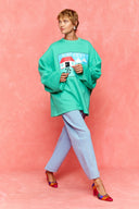 karavan fall winter 26' collection fabia sweater mint green