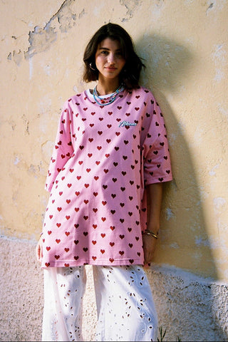 karavan clothing fashion spring summer 26 nai special issue collection juno tee pink red hearts