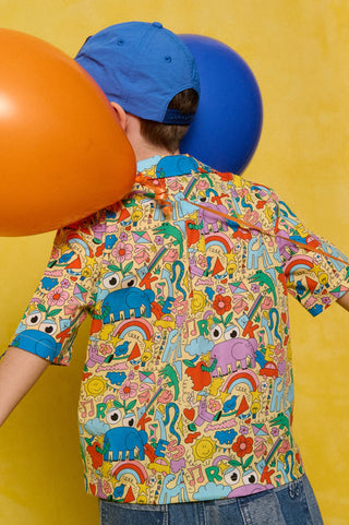 karavan clothing fashion spring summer 26 rookies collection sylvester shirt doodle