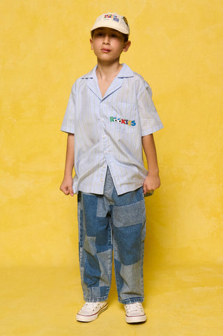 karavan clothing fashion spring summer 26 rookies collection sylvester shirt light blue