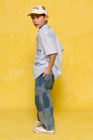 karavan clothing fashion spring summer 26 rookies collection sylvester shirt light blue