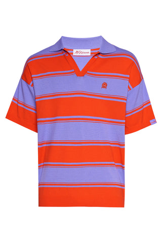 karavan clothing fashion spring summer 26 men nai collection benito knitted blouse red blue stripes