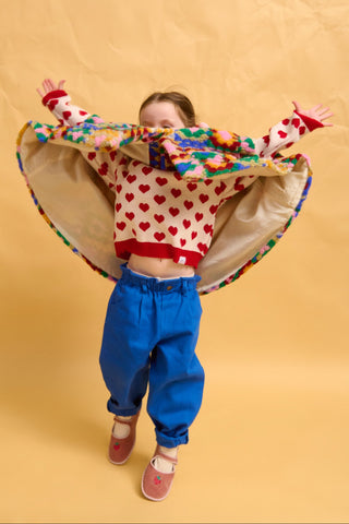 karavan clothing fashion fall winter 25 homecoming rookies collection bloofy trousers blue