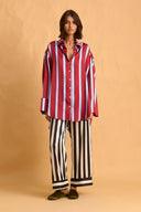 karavan clothing fashion fall winter 25 homecoming homeware collection black and white stripes pants