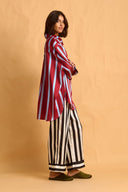 karavan clothing fashion fall winter 25 homecoming homeware collection black and white stripes pants