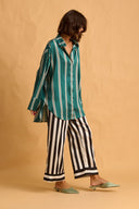 karavan clothing fashion fall winter 25 homecoming homeware collection black and white stripes pants
