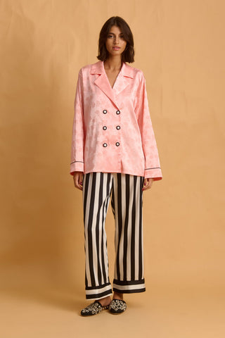 karavan clothing fashion fall winter 25 homecoming homeware collection black and white stripes pants