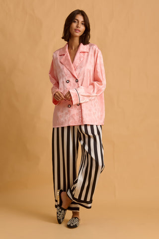 karavan clothing fashion fall winter 25 homecoming homeware collection black and white stripes pants