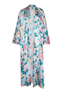 karavan fall winter 26' collection blance robe floral gray