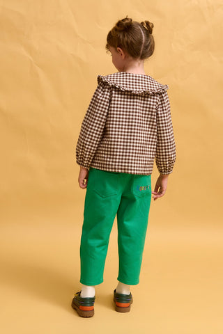 karavan clothing fashion fall winter 25 homecoming rookies collection bloofy trousers green