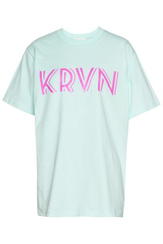 karavan clothing fashion krvn spring summer 26 nai collection blossom tee aqua blue