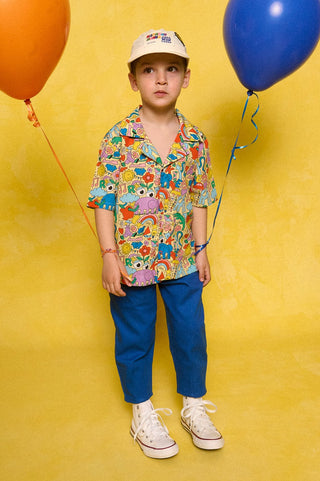 karavan clothing fashion spring summer 26 rookies collection sylvester shirt doodle