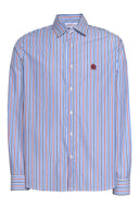 karavan men fall winter 26' collection bobby shirt blue bordeaux