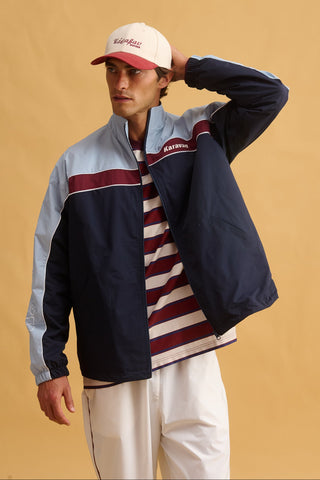 karavan clothing fashion fall winter 25 homecoming men collection rasty jacket dark blue ciel