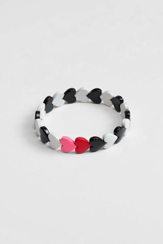 Heart Bracelet (B&W)
