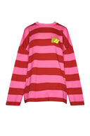karavan fall winter 26' collection britt longsleeve pink red lines