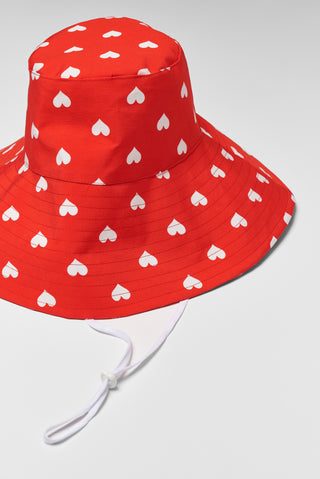 karavan clothing fashion spring summer 26 nai collection roxy hat polka red