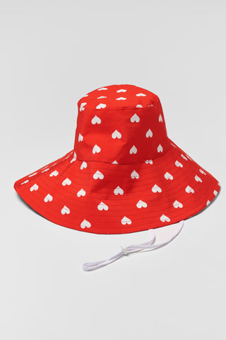 karavan clothing fashion spring summer 26 nai collection roxy hat polka red