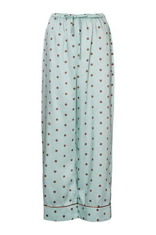 karavan clothing fashion fall winter 25 homecoming homeware collection mint pants brown dots