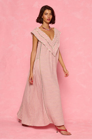karavan clothing fashion spring summer 26 nai weekendwear collection callie dress red lines