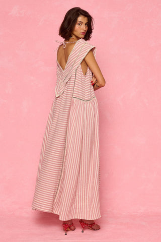 karavan clothing fashion spring summer 26 nai weekendwear collection callie dress red lines
