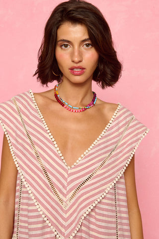 karavan clothing fashion spring summer 26 nai weekendwear collection callie dress red lines