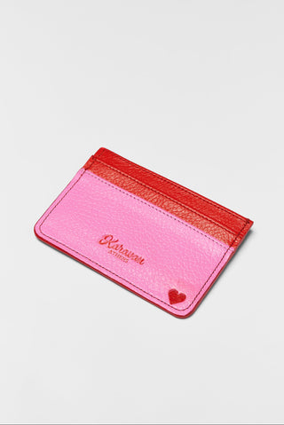 karavan clothing fashion spring summer 26 nai collection card holder pink leather