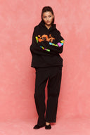 karavan fall winter 26' collection antigone hoodie black