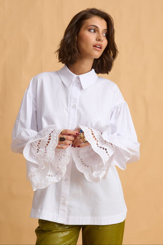 karavan clothing fashion fall winter 25 homecoming collection carolina shirt white