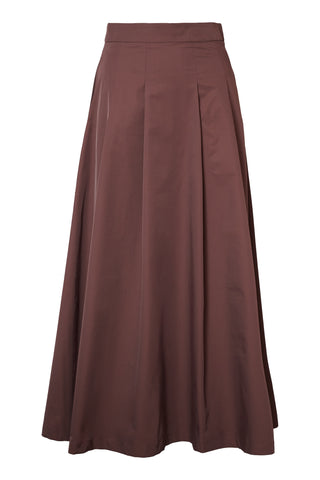karavan clothing fashion fall winter 25 homecoming krvn collection carys skirt brown