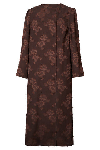 karavan clothing fashion fall winter 25 krvn homecoming collection karen dress brown