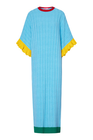 karavan clothing fashion fall winter 25 homecoming collection casey knitted dress light blue