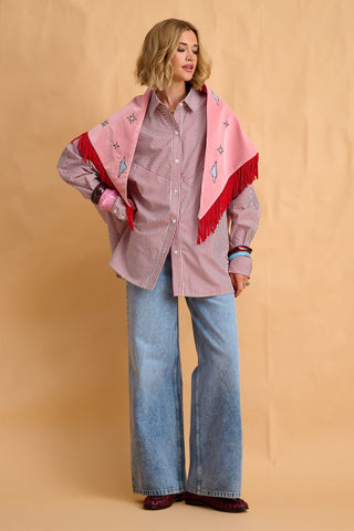 karavan clothing fashion fall winter 25 homecoming collection elysia scarf moon & stars