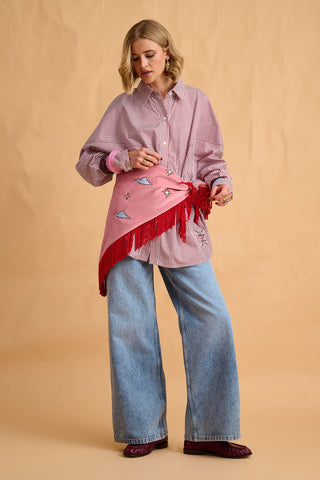 karavan clothing fashion fall winter 25 homecoming collection elysia scarf moon & stars