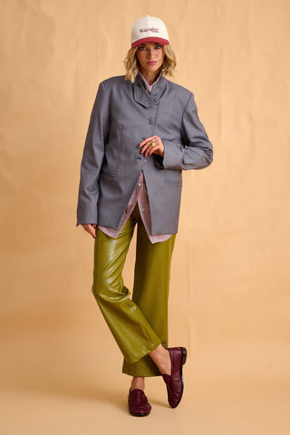 karavan clothing fashion fall winter 25 homecoming collection brenda blazer grey