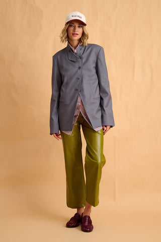 karavan clothing fashion fall winter 25 homecoming collection brenda blazer grey