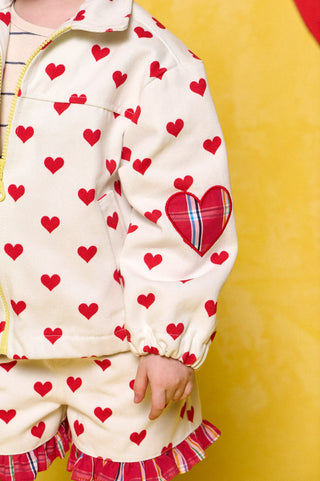 karavan clothing fashion spring summer 26 rookies collection mystique jacket polka hearts