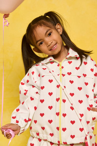 karavan clothing fashion spring summer 26 rookies collection mystique jacket polka hearts