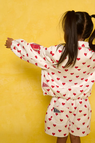 karavan clothing fashion spring summer 26 rookies collection mystique jacket polka hearts