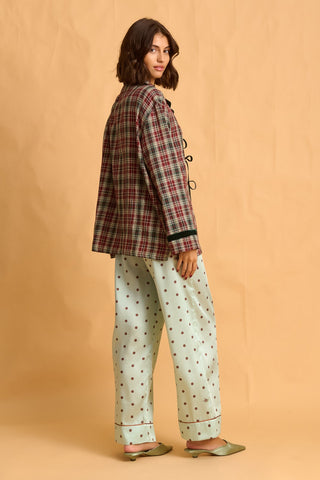 karavan clothing fashion fall winter 25 homecoming homeware collection christmas pyjamas top