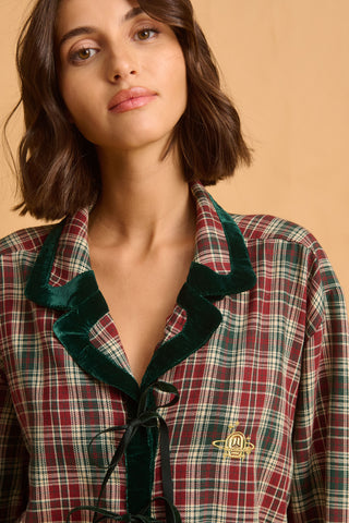 karavan clothing fashion fall winter 25 homecoming homeware collection christmas pyjamas top