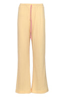 karavan loungewear planet fall winter 26' collection cindy trousers yellow